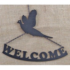 PHEASANT WELCOME SIGN